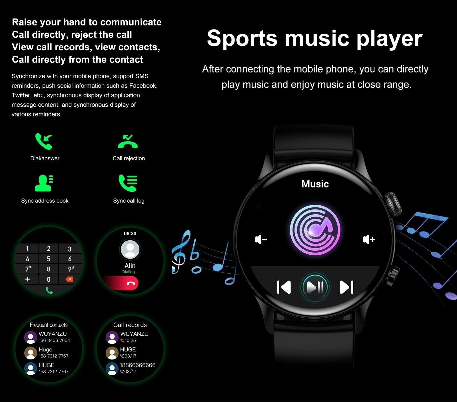 Manike HK8 Smartwatch Manike HK8 Smartwatch